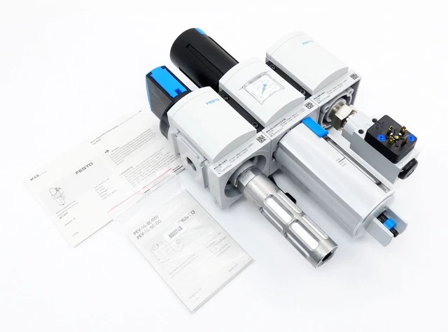 Festo 531030: MS6-EM1-3/8-S + MS6-LFR-3/8-D7-E-U-V-AS + MS6-FRM-3/8-Y -inutilizzato-