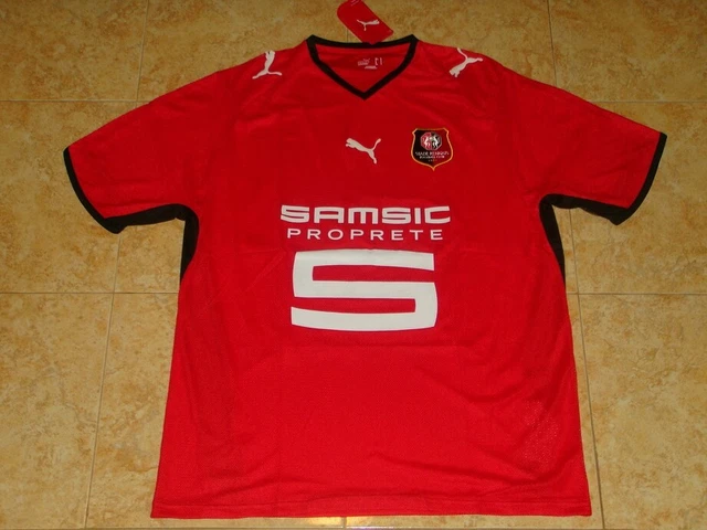 Maillot Airness Rennes Stade Rennais Vintage porté #13 Samsic