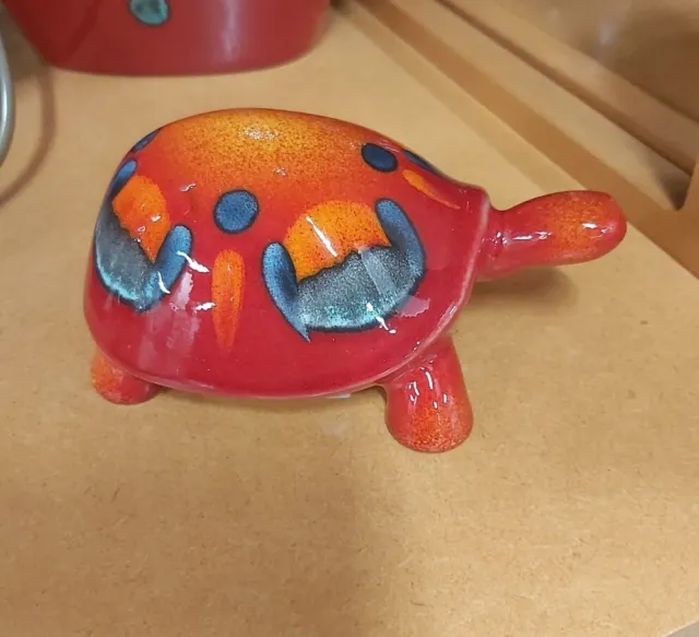 "Poole Pottery" Volcano  Tortoise Figurine