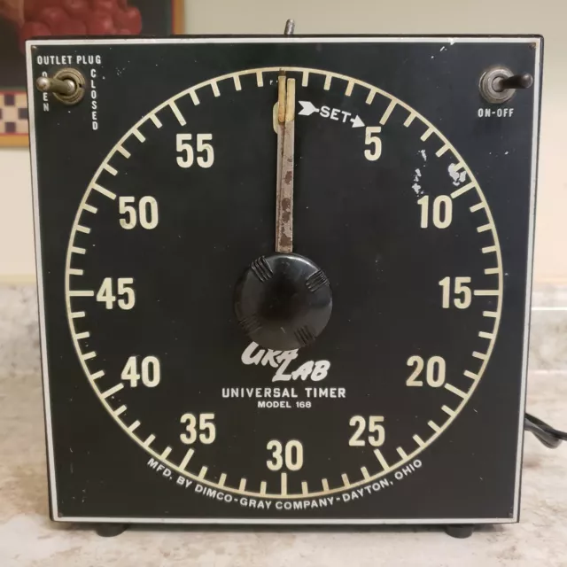 Temporizador de fotografía universal GraLab modelo 168 de Dimco Gray Co. - FUNCIONA PROBADO