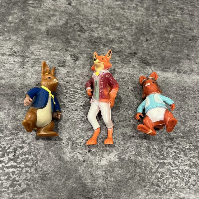 PETER RABBIT MR Todd Figures Cbeebies Magazine Ideal Cake Toppers £5.99 ...