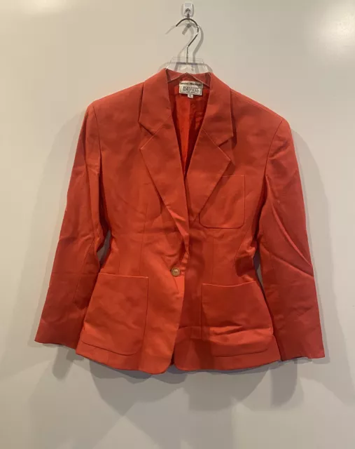 Bergdorf Goodman Isaac Mizrahi Blazer Jacket Womens Size 6