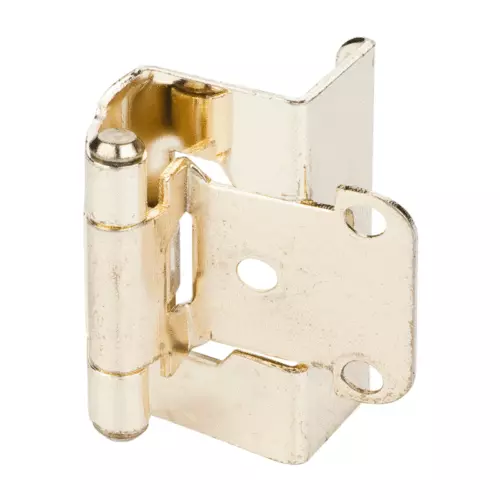 Cabinet Door Hinges Brass Full Wrap Self Closing - No Screws (Box of 200)