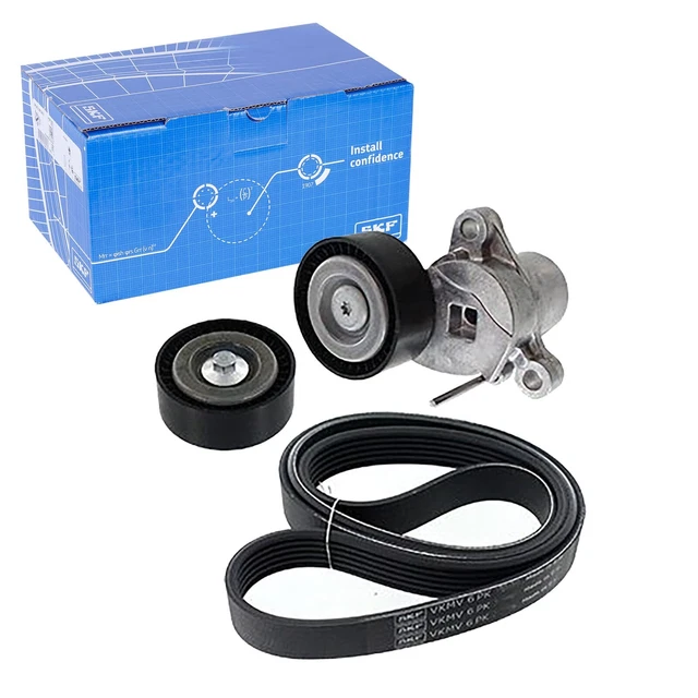 FEBI 6PK1698 Keilrippenriemensatz Riemenscheibe Kurbelwelle Für BMW 1-5
