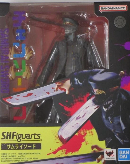 BANDAI S.H.FIGUARTS CHAINSAW man Samurai Sword Katana Man action figure