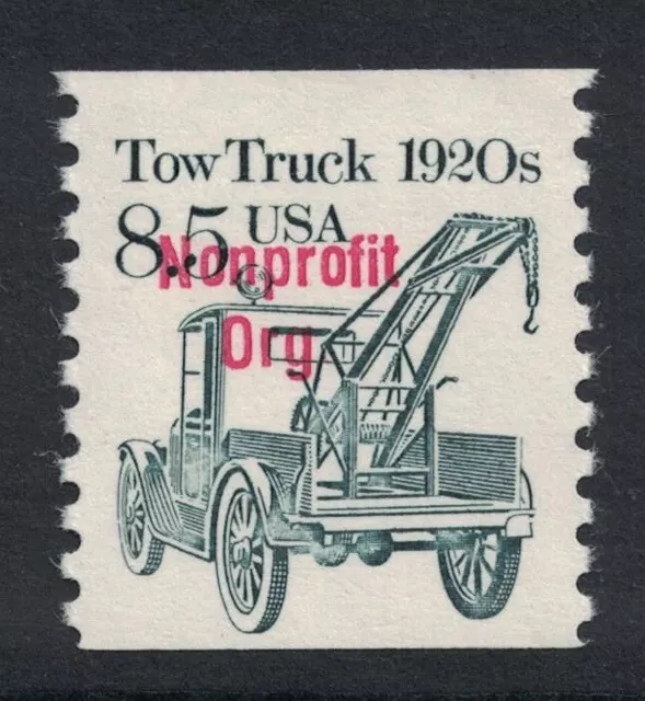 Scott 2129a- Precancel, 8.5c Remorquage Camion 1920s, Transport Bobine Série MNH