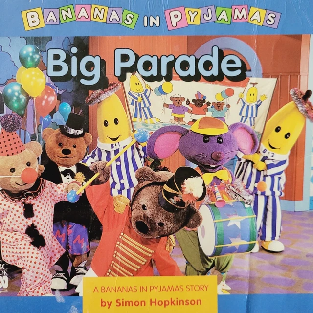 BANANAS IN PYJAMAS Big Parade PB 1995 Vintage ABC Kids Australian