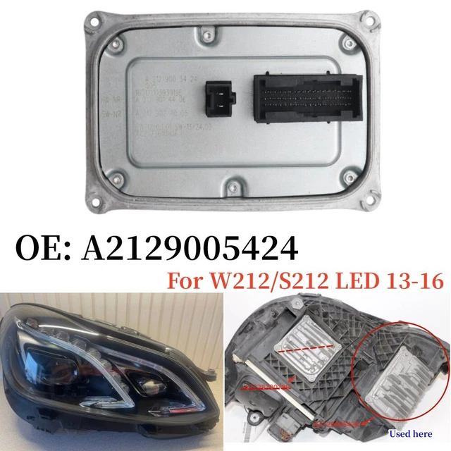 A2129005424 FOR MERCEDES Benz W212 LED Headlight Ballast Control Module