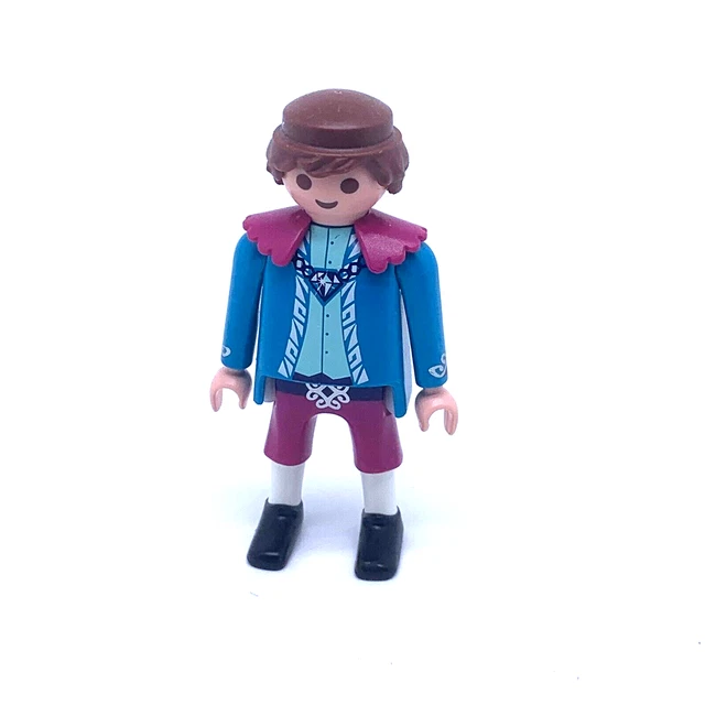 Personnage Playmobil Médecin - Hôpital - Homme Cheveux Châtain - Avec Masque Et Lunettes - Occasion