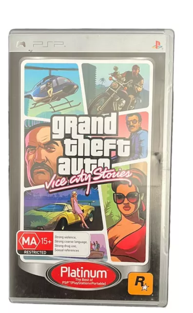 Grand Theft Auto: Vice City Stories (Sony PSP) *NEW - SEALED - BLACK LABEL*