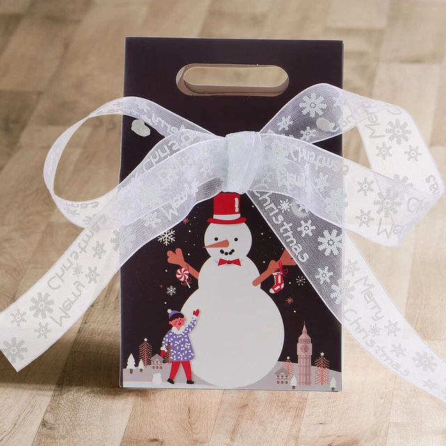 2x Weihnachten Band Geschenk Wrapper Band Weihnachten Diy Handwerk 12