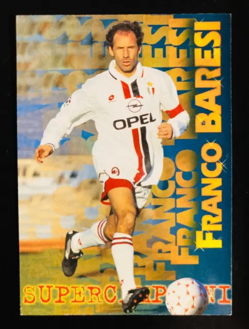 1996-97 Panini Calcio cards 1997 Supercampioni # 224 Franco Baresi AC Milan card