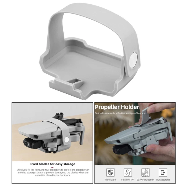 Propeller-Halter Für DJI Mavic Mini 2 & Mavic Mini – Rote Silikon-Klemme Zum Schutz Beim Transport
