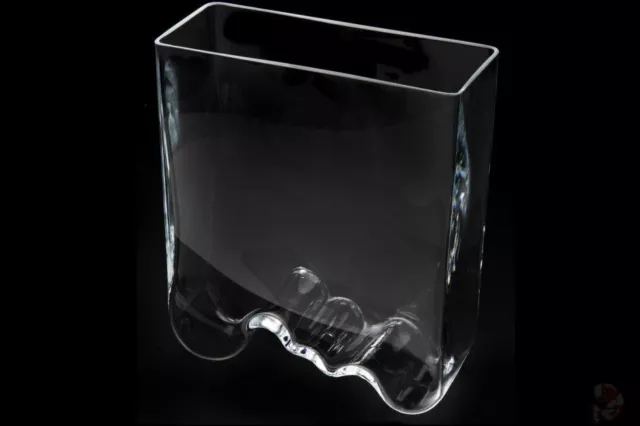 Aquael Decoris Vasque Déco Verre Récipient Vase Aquarium Vague 3 L