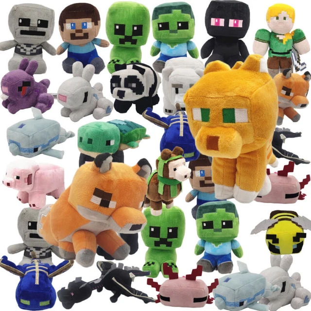 100STYLES MINECRAFT CREEPER Enderman Filling Plush Toys Gift My World