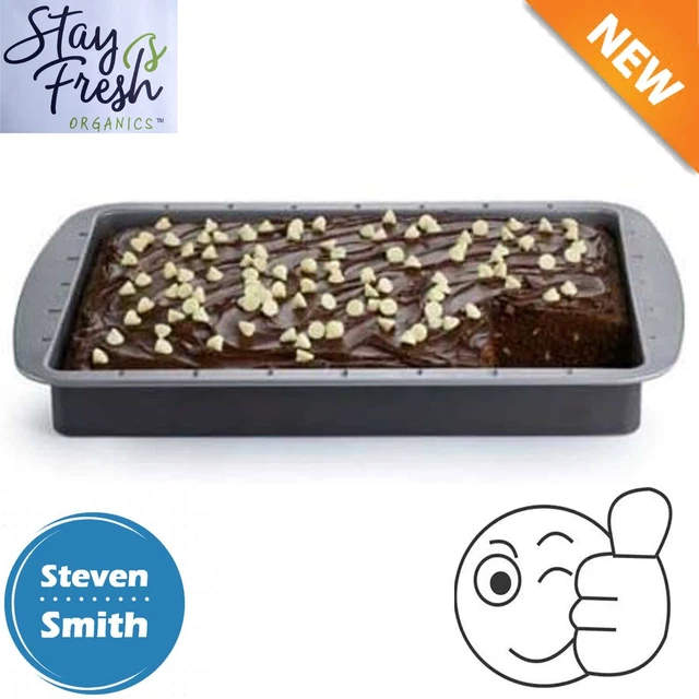 Tray bake cake clearance tin
