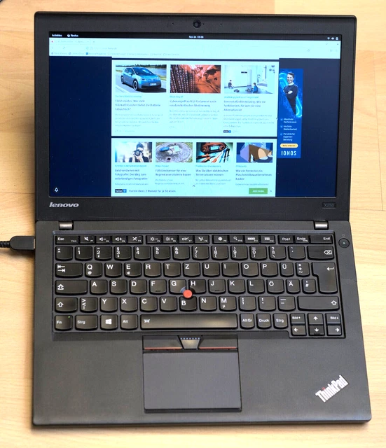 Thinkpad X250, Full HD 1920x1080, Intel i5-5300U, Netzteil. Ohne RAM, ohne HDD!