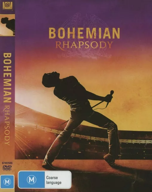 Bohemian Rhapsody by Bryan Singer DVD (Pal, 2019) Brand new & Sealed - Free Post