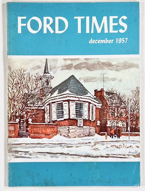 1957 DEC FORD TIMES Navajo & Hopi Country PHILADELPHIA CHURCHES Rouge ...