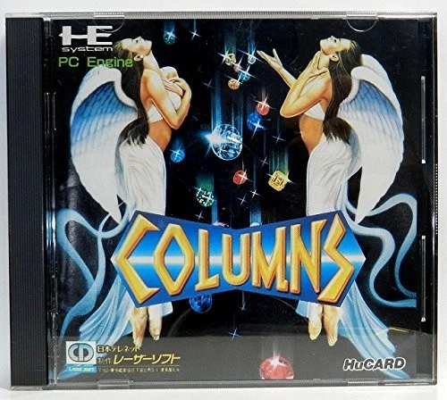 COLUMNS PC-ENGINE HU Grafx Japan Video Game Japanese Game book form JP ...