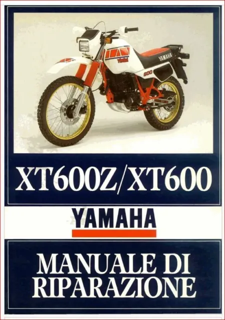 Manuale Officina Yamaha Xt 600Z TENERE'
