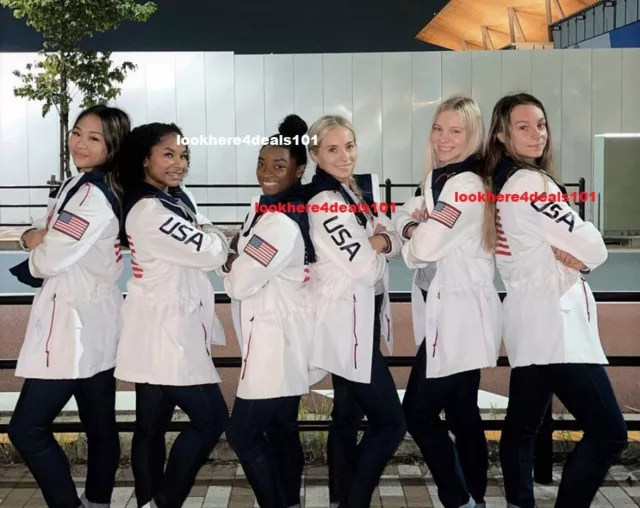 OLYMPICS 2020 PHOTO 8x10 Team USA Women Gymnastics Tokyo Summer Games