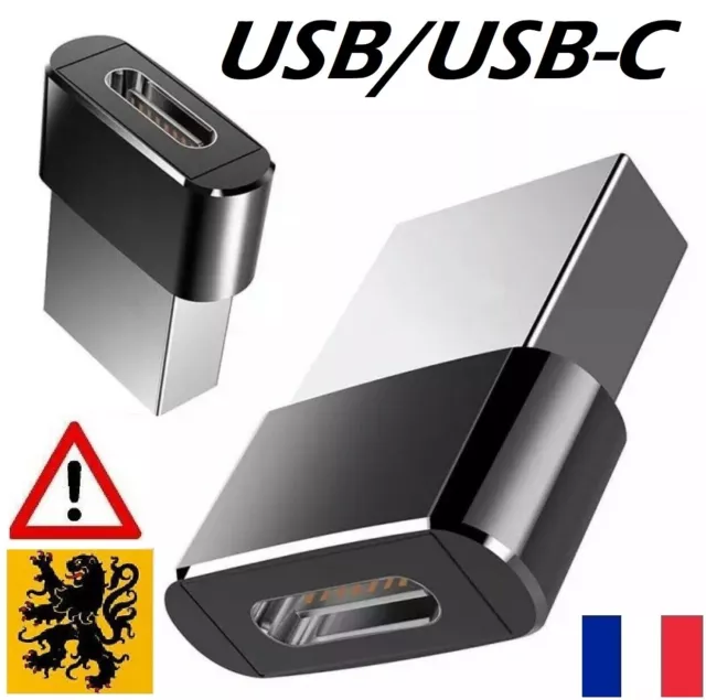 Adaptateur Connecteur Chargeur Secteur Rapide PD3.0 USB-C Type-C Iphone 12 Prise