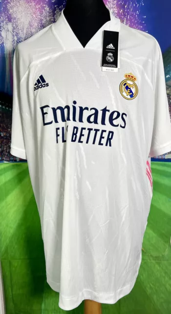 Real Madrid Football Shirt Home 2020-21 2xl BNWT