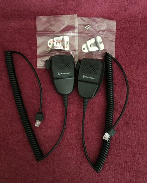 2 Hmn3596A 8-Pin Speaker Mics For Motorola Gm300 Gm950 Cdm1250 Cdm750 Pro5100