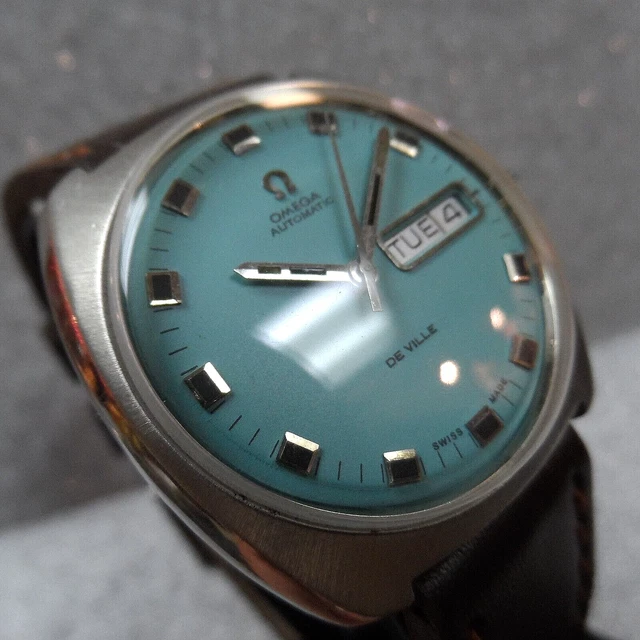 VINTAGE OMEGA SEAMASTER De Ville Day/Date Automatic Watch Cal752 £484.