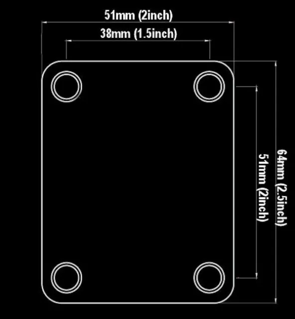 GUITAR NECK PLATE - Engraved Etched - LITA FORD Runaways - CHROME 2