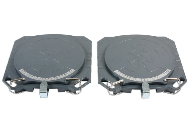 Gunson 77158 Direction Platines - Aluminium 4000kg (Paire)