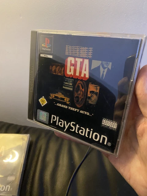 GTA 1 - Grand Theft Auto Sur PlayStation 1 - Édition Française Black Label - Complet