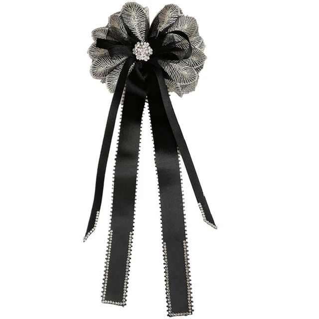 Bow Hair Clip Flowers Miss Flower Hair Clips Women Flower Hairpin