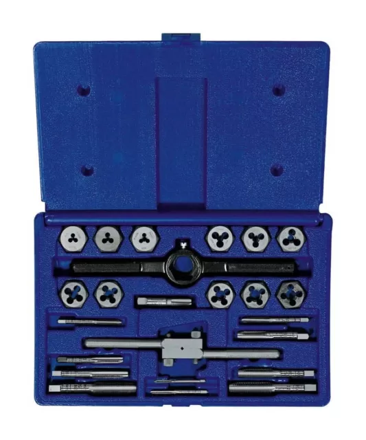 Irwin Hanson Steel Metric Tap and Die Set 3mm-12 24 pc.