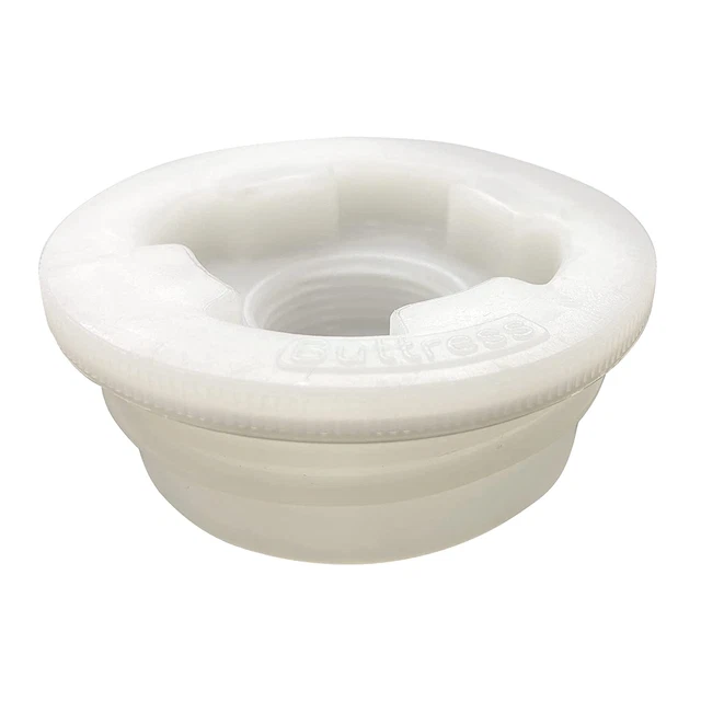 Bung Cap 2" Buttress (Coarse Thread) with Gasket for Poly Drum