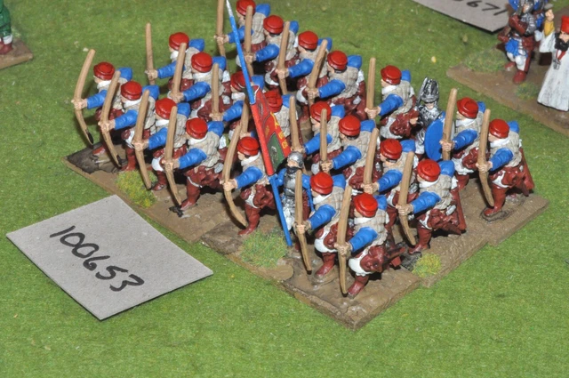 28mm renaissance / elizabethan - 24 archers - (100653)