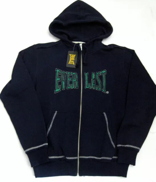 Everlast Box Club Hooded Zip Front Sweatjacke Kapuzensweatjacke indigoblue