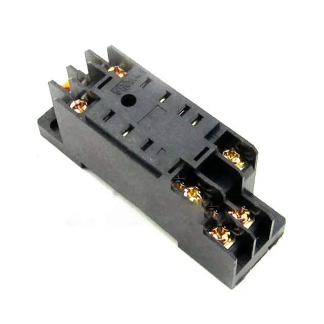 New 10 PCS For PYF08A Socket 8-PIN For MY2NJ H3Y-2 Time Delay Relay In Box