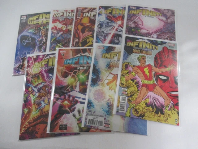 Infinity Countdown #1-5 Prime Omega Adam Warlock lot NM Moondragon Phyla-Vell 1