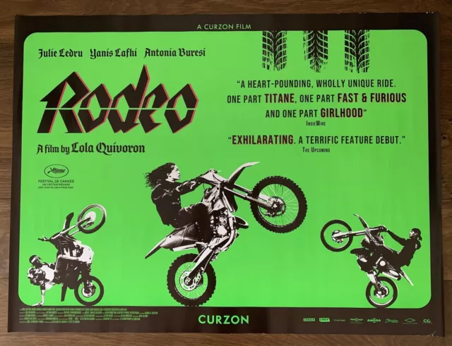 Rodeo (2022), Original UK Cinema Quad Poster 30"x40"