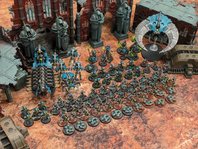 WARHAMMER 40K: NECRON Nihilakh Dynasty Army (AB546) EUR 761,32 ...