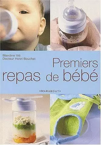 Livre Premiers Repas de Bebe