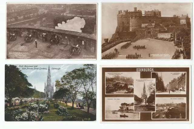 10 Edinburgh Midlothian Scotland Scottish Old Postcards All Cards Shown (49)