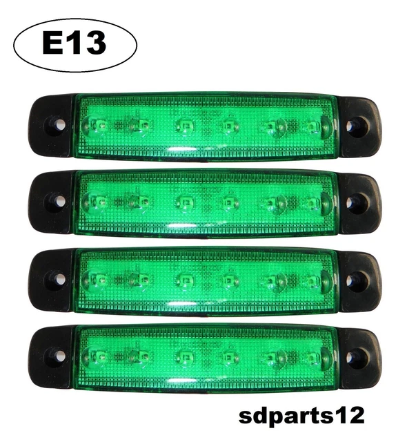 Lot De 20 Feux De Gabarit LED 24V Pour Poids Lourds, Remorques, Camions - Neuf - Autonet