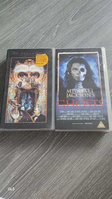 MICHAEL JACKSON DANGEROUS Short Films & Ghost VHS 93 & 97 £8.00