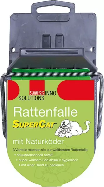 Piège à Rat Supercat SWISSINNO Solution Piège