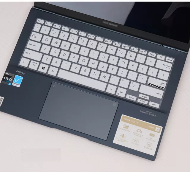 2 X Keyboard Cover Fit Asus Vivobook S 14 Flip OLED TP3402