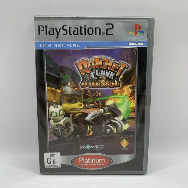 RATCHET & CLANK 3 Up Your Arsenal PS2 2004 ActionAdventure Insomniac