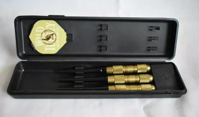 Wild Turkey Dart Set X 3 - New Condition - Darts - Jim Beam Bourbon Brewery